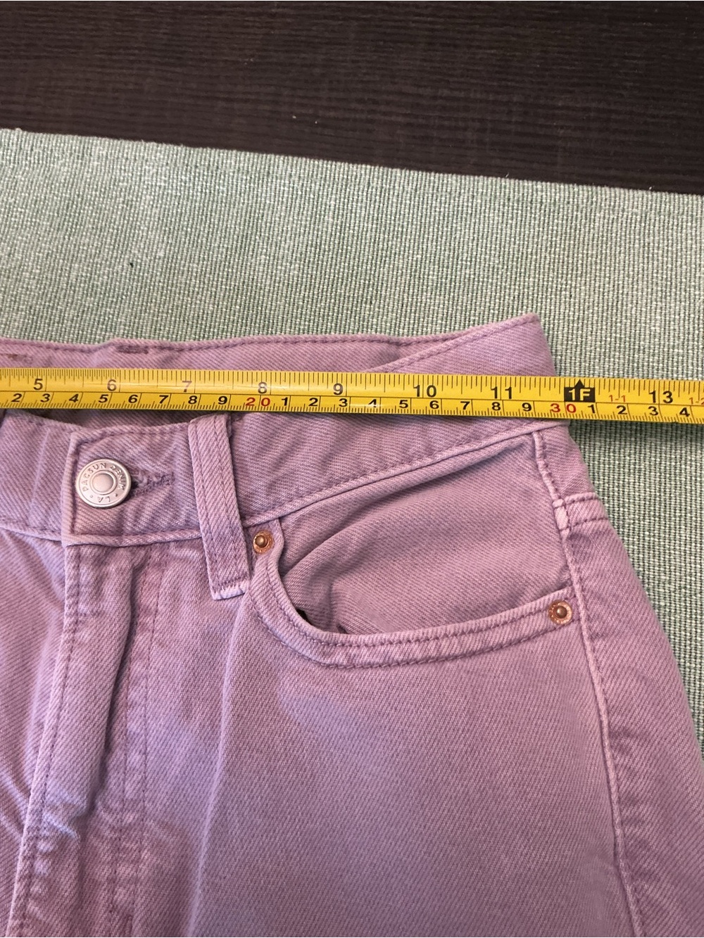 PacSun Lavender High-Rise Wide Leg Jeans for Women - Picture 5 of 10